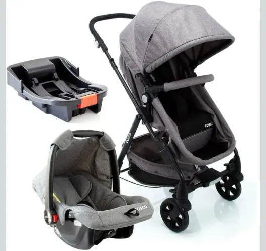 Carrinho de bebe travel system NOVO