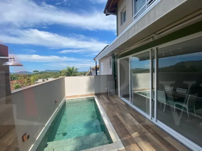 Casa para Locação em Juquehy, Condomínio Fechado com Vista para o Mar e Localização Privil