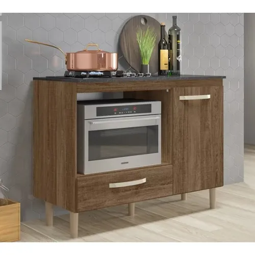 Balcão Fit para Cooktop Rustico 4 ou 5 bocas *novo na caixa
