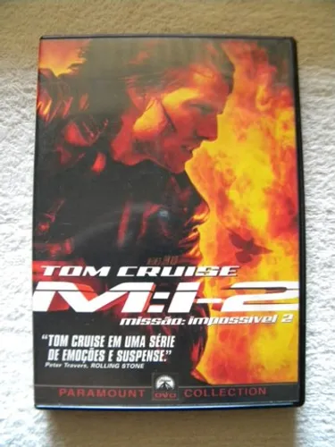 Dvd Missão Impossível 2 Tom Cruise Original.