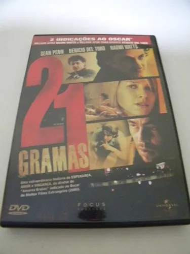 Dvd 21 Gramas Sean Penn Benicio Del Toro Naomi Watts Raro.