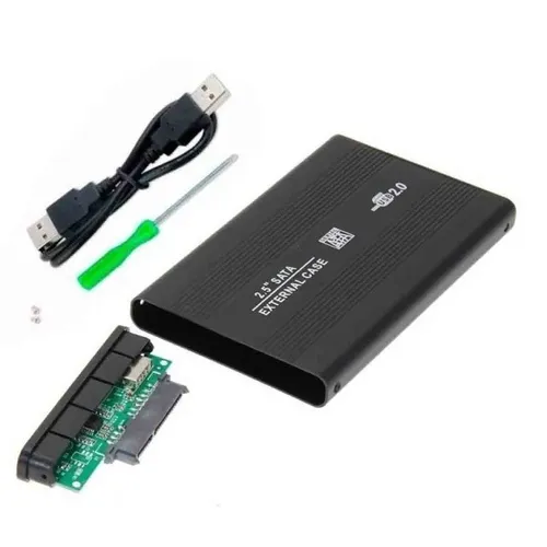 Case 2.5 Gaveta Externa Hd Sata Notebook Pc Xbox Usb