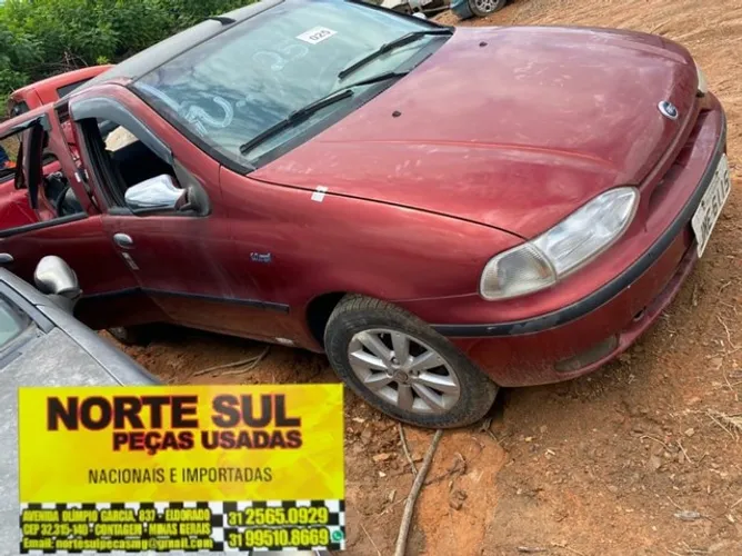 Palio fiasa 1.0 1996 sucata para retirada de pecas
