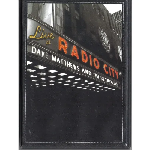 DVD Dave Matthews Band And Tim Reynolds Live At The Radio City (Importado)
