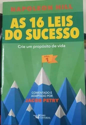 Livros - Napoleon Hill - As 16 Leis do Sucesso