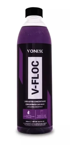 V-floc Shampoo Automotivo Neutro Concentrado 500ml - Vonixx
