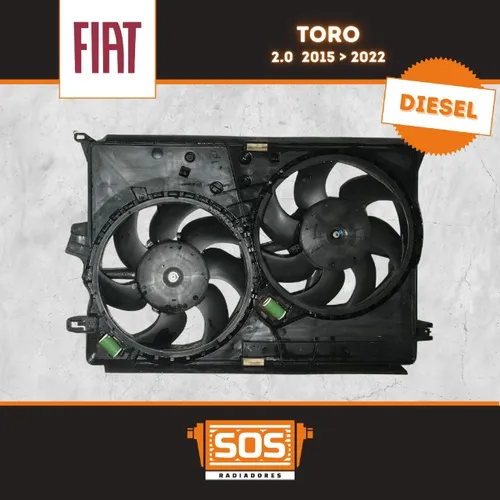 Eletroventilador Ventoinha Fiat Toro TDI 2015/2022