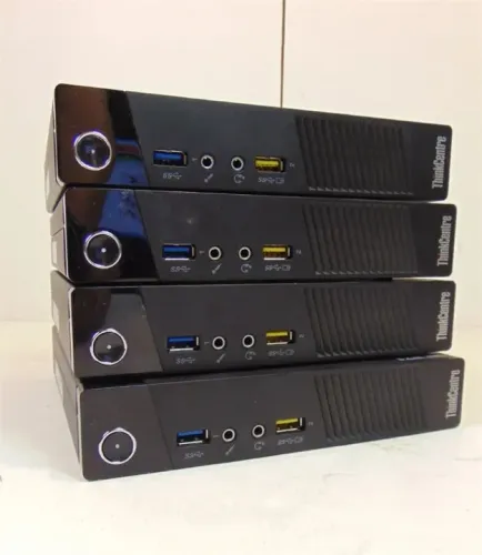 Lote Mini Pc Lenovo Intel Core i3 4ª Geração Ultra Rápido SSD 128gb Mem 8gb - C/ Nota