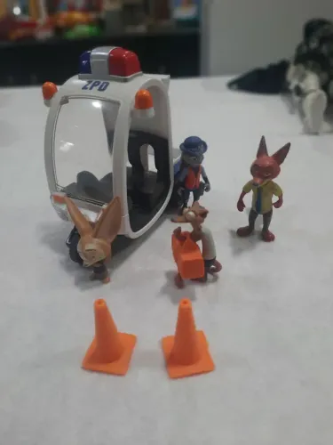 Conjunto de bonecos Zootopia - originais