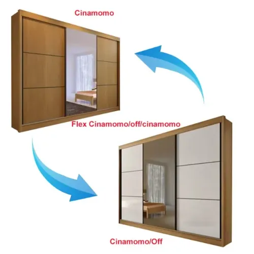 quarto armrio roupeiro casal com espelho
