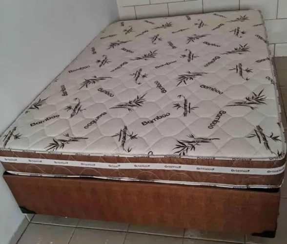 Cama Box Solteiro Ortopédica Bamboo