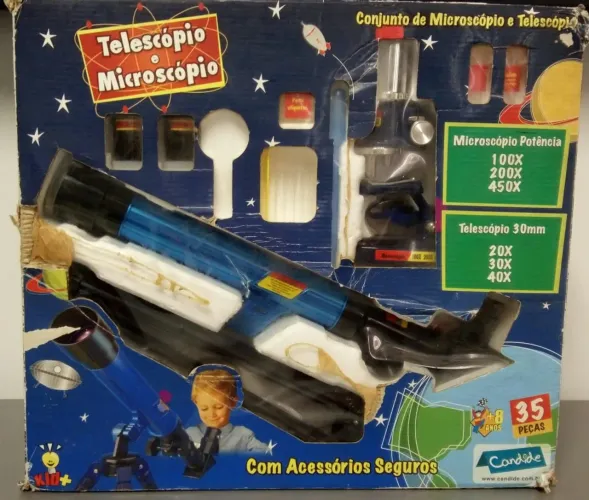 Telescópio e Microscópio Infantil Candide