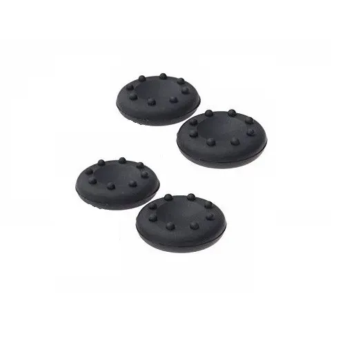 Kit 2 Pares Grips Silicone Anti Derrapante Controle Ps4, xbox 360 Joystick