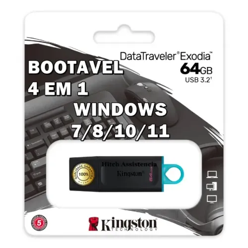 Pen Drive Bootavel com Windows 7 8 10 11
