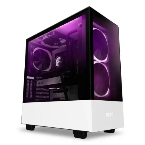 Gabinete Gamer NZXT H510 White *Com 2 Fans Sem Led* - ATX, Micro-ATX e Mini-ITX - WZetta