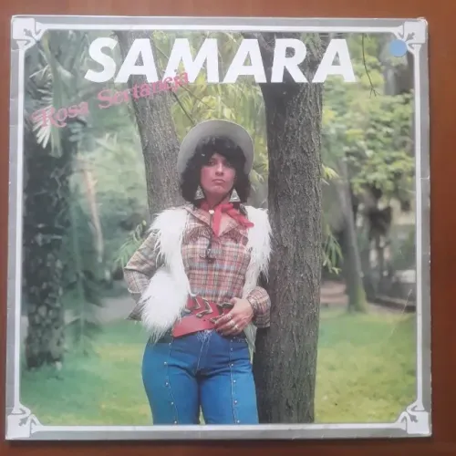 LP Disco Vinil Samara Rosa Sertaneja
