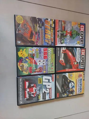 06 CDS JOGOS PC ANTIGO RARIDADE SÓ VENDA NÃO TROCO POR NADA 