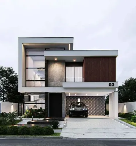 Imóvel residencial - projeto em 3D