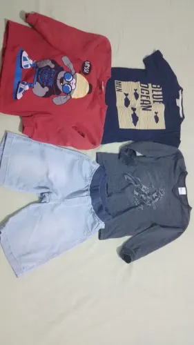 Kit de Roupas infantis menino 06