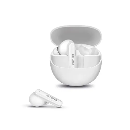 Fone De Ouvido Eardbud Bluetooth Aiwa Aws-eb04-b Ipx4 Branco1