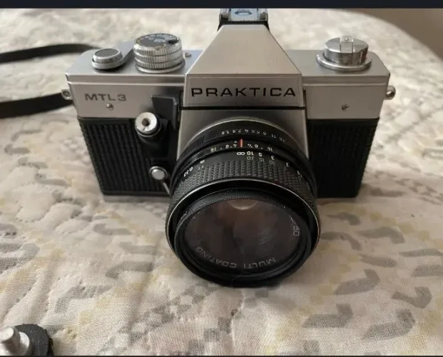 Câmera Fotográfica Analógica Alemã Praktica Excelente