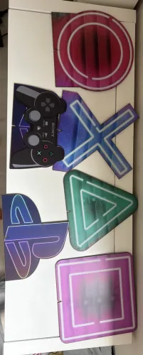 Enfeite para festa videogame