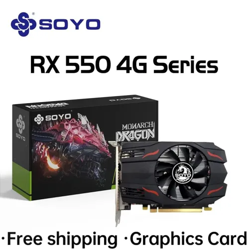 RX 550 4 GB DDR5 (na caixa) não aceito oferta ou trocas 