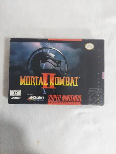 Jogo Super Nintendo mortal kombat 2