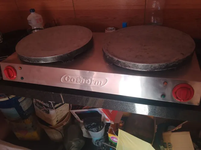 Chapa Crepe Dupla Cotherm