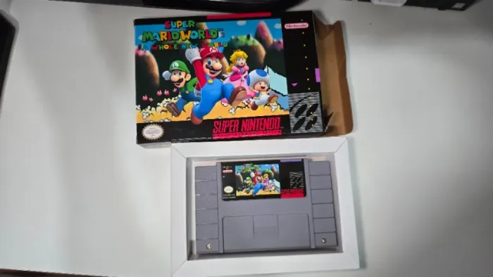 Jogo Super Nintendo Super Mario World 3 A Whole New World (hack do Yoshi's Island)