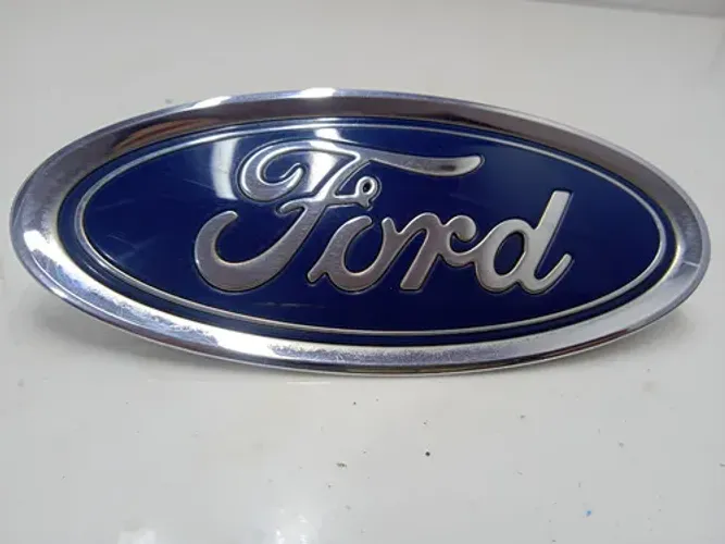 Emblema Ford Tampa Traseira Focus 14 A 19 Fiesta 17 A 20 Ori Azul