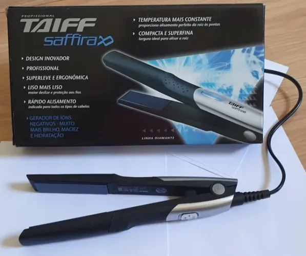 Chapinha Taiff Profissional Saffira Dupla Cerâmica