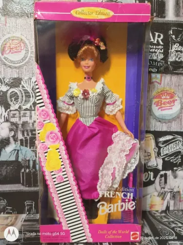 BARBIE COLLECTOR EDITION DOLLS OF THE WORLD FRENCH NOVA NA CX LACRADA