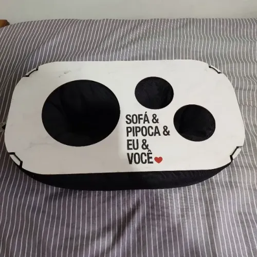 Almofada de Pipoca pra Cinema