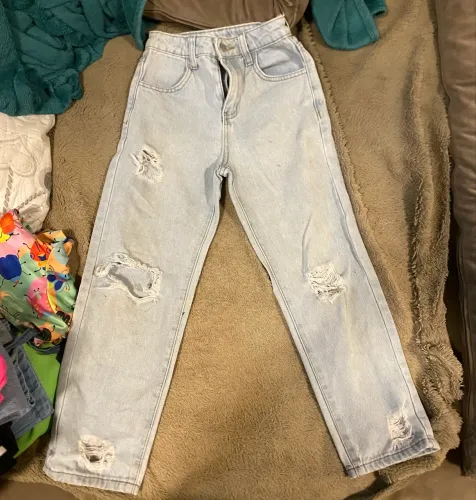 Calça jeans infantil - tamanho 8 anos