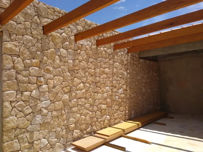 Pedras realistas de gesso M2