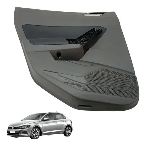 Forro Porta Traseira Esquerda Vw Polo Tsi 2018 2019 2020 6ea868009