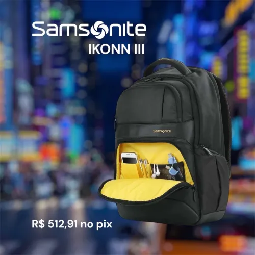 Mochila Notebook/Laptop Samsonite Ikonn III