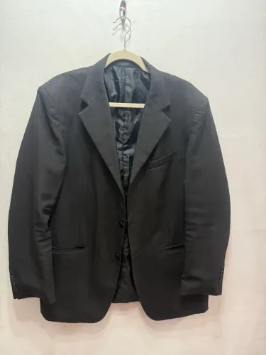 Blazer elegante masculino, armazém do homem,preto, tamanho 60 longo 