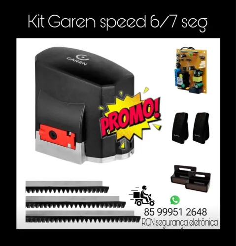 Kit Garen Speed 6/7 Seg - Promoção!