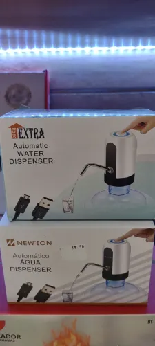 Bomba de água automática para galão