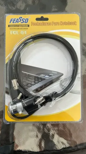 Trava de mesa para notebook