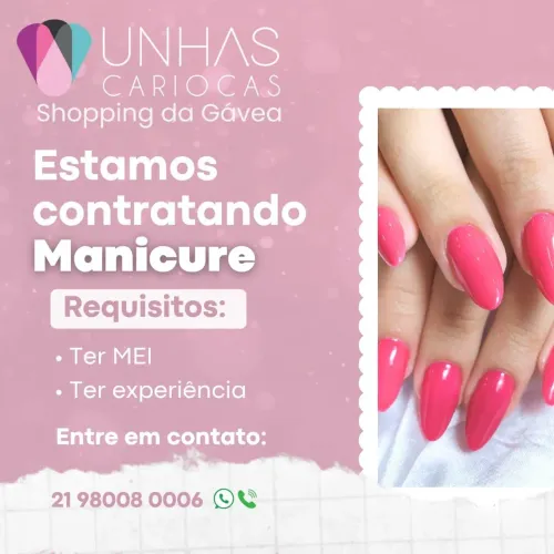Vaga de Manicure e Pedicure