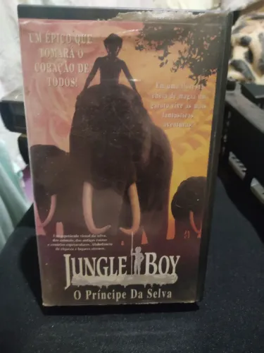 FILME VHS Jungle Boy O Príncipe Da Selva Dublado Fita VHS