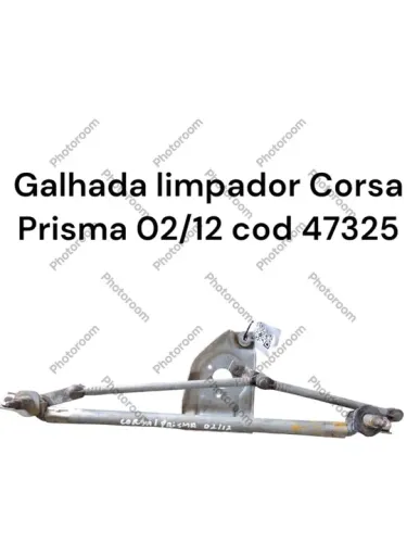 Limpador de Para-brisa Corsa Prisma 02/12 - Cod. 47325