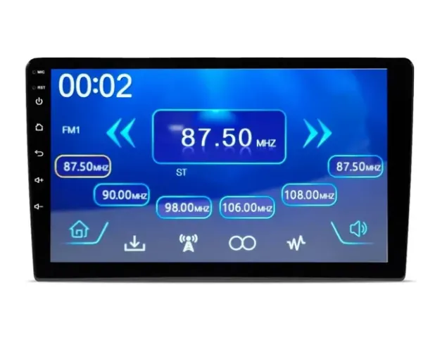 Multimidia mp5 1 DIN 9 polegadas Wintech car play e android auto sem fio