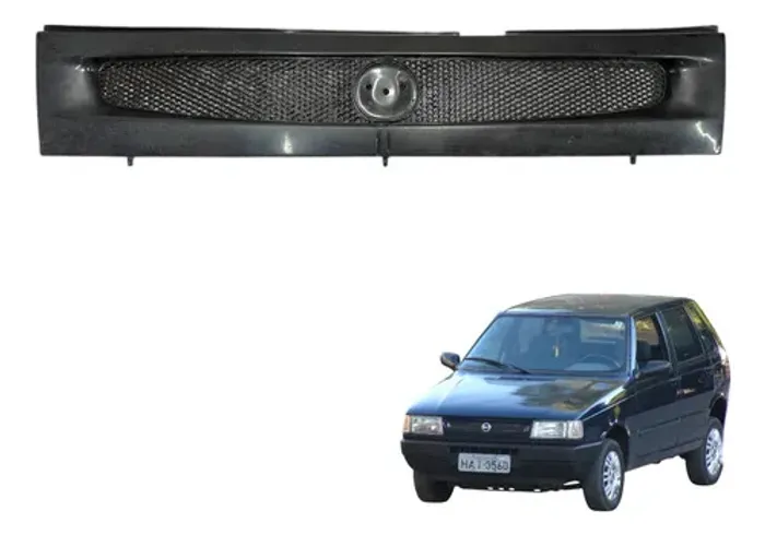 Grade Parachoque Fiat Uno Mille 99 2000 2001 2004 Usado