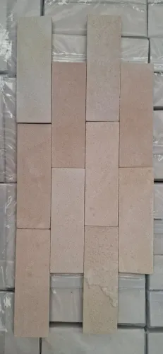 Tijolinho brick coral mesclado SALDO 22 pçs