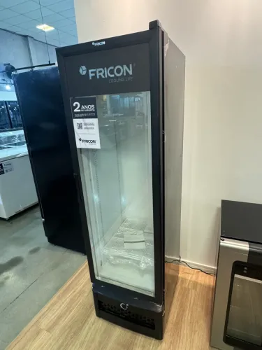 Conservador vertical porta de vidro tripla ação 284 litros 2 anos de garantia