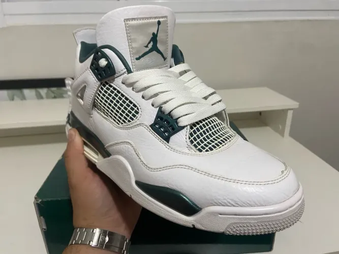Tênis Air Jordan 4 Nike original Oxidized Green 41